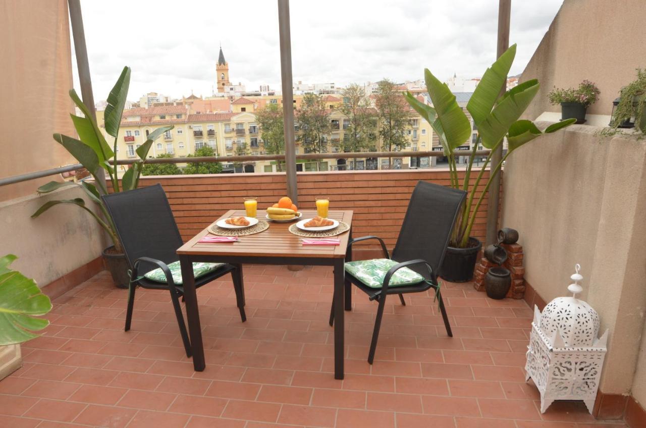 Habitacion Grande Con Terraza Privada, Malaga Centro Eksteriør billede