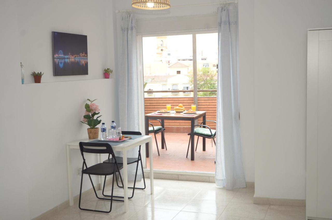 Habitacion Grande Con Terraza Privada, Malaga Centro Eksteriør billede